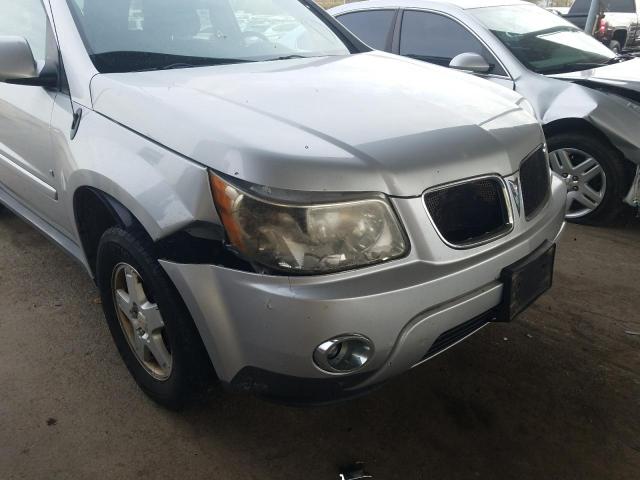 2CKDL63F366****** - 2006 PONTIAC TORRENT SILVER photo 9