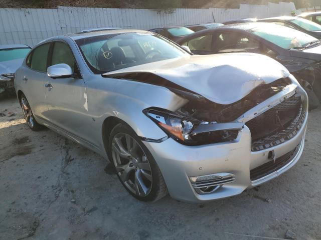 JN1BY1PP2FM601134 - 2015 INFINITI Q70L 3.7 SILVER photo 1