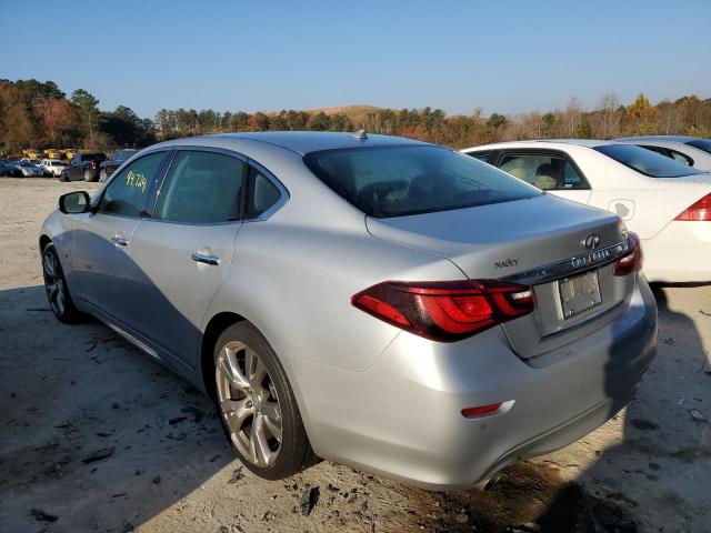 JN1BY1PP2FM601134 - 2015 INFINITI Q70L 3.7 SILVER photo 3