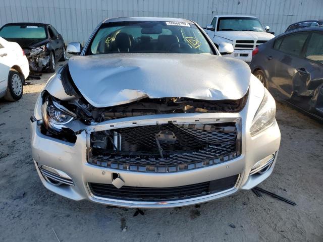 JN1BY1PP2FM601134 - 2015 INFINITI Q70L 3.7 SILVER photo 9