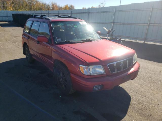JF1SF65642H752074 - 2002 SUBARU FORESTER S RED photo 1