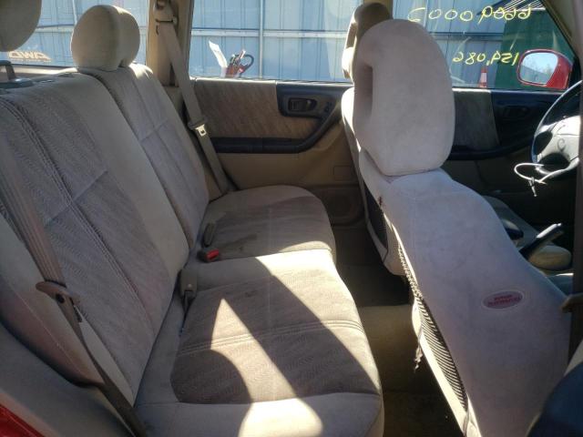 JF1SF65642H752074 - 2002 SUBARU FORESTER S RED photo 6