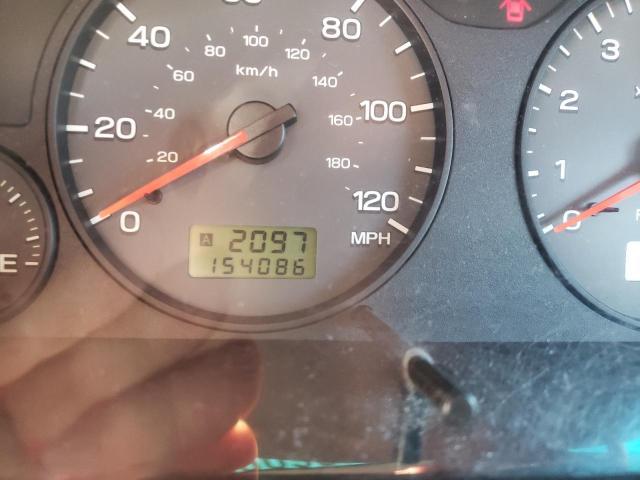 JF1SF65642H752074 - 2002 SUBARU FORESTER S RED photo 8