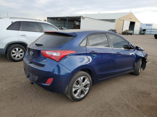 KMHD35LE6DU036900 - 2013 HYUNDAI ELANTRA GT BLUE photo 4