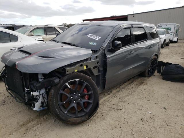 1C4SDJH99MC814805 - 2021 DODGE DURANGO SR GRAY photo 2