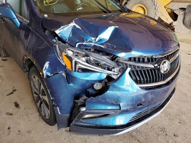 KL4CJCSM8KB941855 - 2019 BUICK ENCORE ESS TEAL photo 9