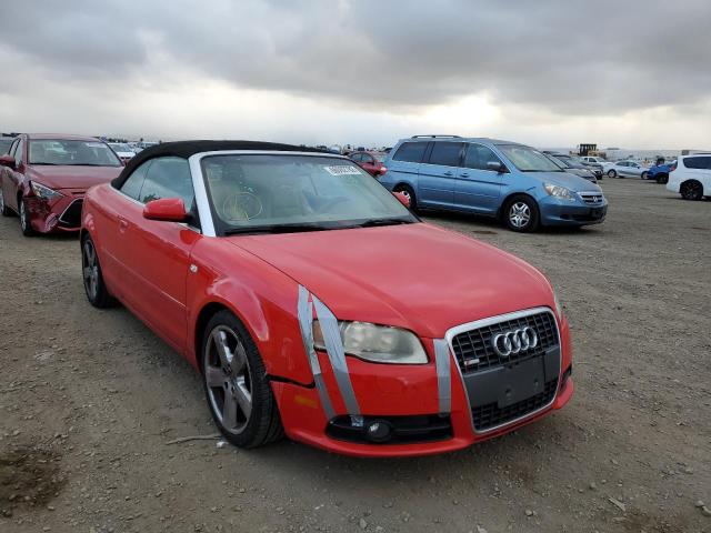 WAUBF48H17K027762 - 2007 AUDI A4 S-LINE RED photo 1