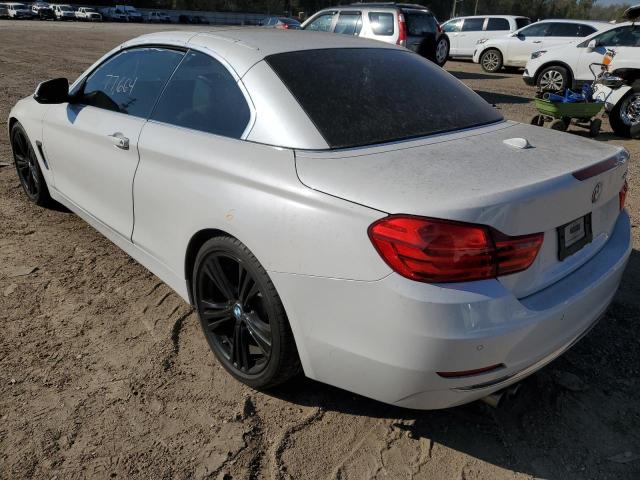 WBA3V7C5XG5A25581 - 2016 BMW 428 I SULE WHITE photo 3