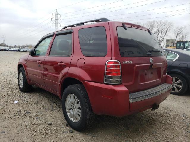 4M2CU81127KJ03100 - 2007 MERCURY MARINER LU RED photo 3