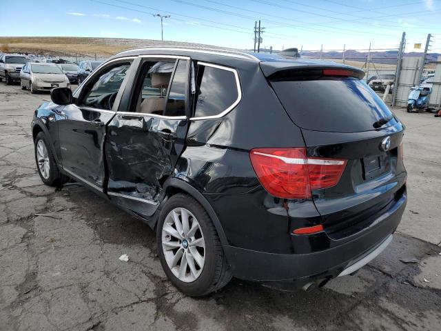 5UXWX5C50BL702555 - 2011 BMW X3 XDRIVE2 BLACK photo 3