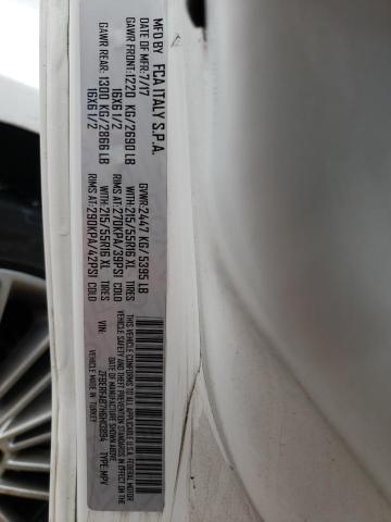 ZFBERFAB7H6H13894 - 2017 RAM PROMASTER WHITE photo 10