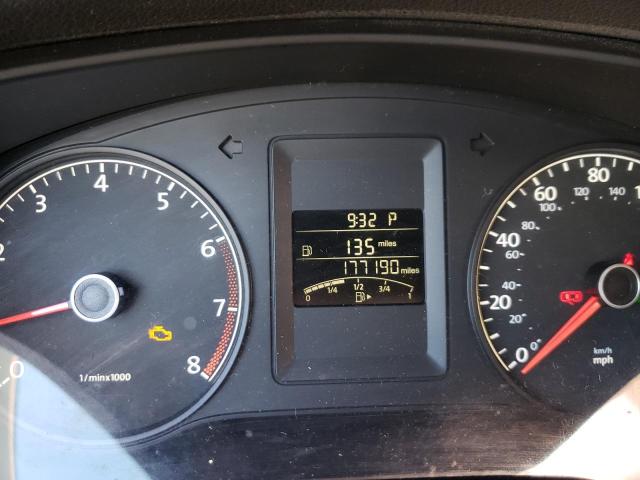 3VW2K7AJ3EM432375 - 2014 VOLKSWAGEN JETTA BASE BLUE photo 8