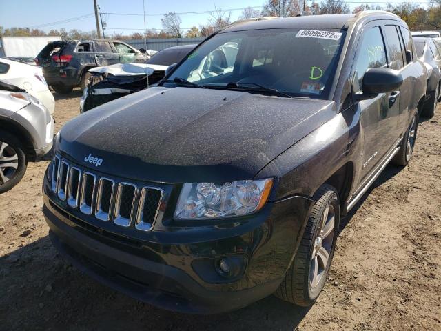 1C4NJDBB1CD514218 - 2012 JEEP COMPASS SP BLACK photo 2