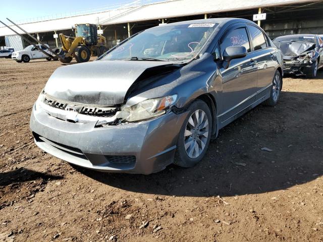 19XFA1F91AE044732 - 2010 HONDA CIVIC EXL 灰色 照片 2