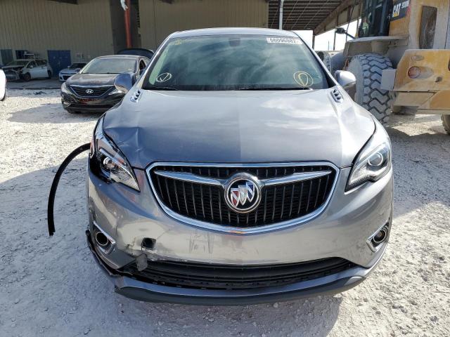 LRBFXBSA5KD024926 - 2019 BUICK ENVISION SILVER photo 9