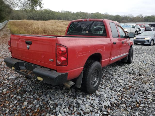 3D7ML38A37G816140 - 2007 DODGE RAM 3500 S RED photo 4