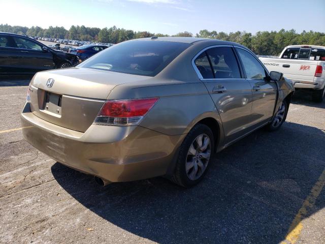 1HGCP26828A137885 - 2008 HONDA ACCORD BEIGE photo 4