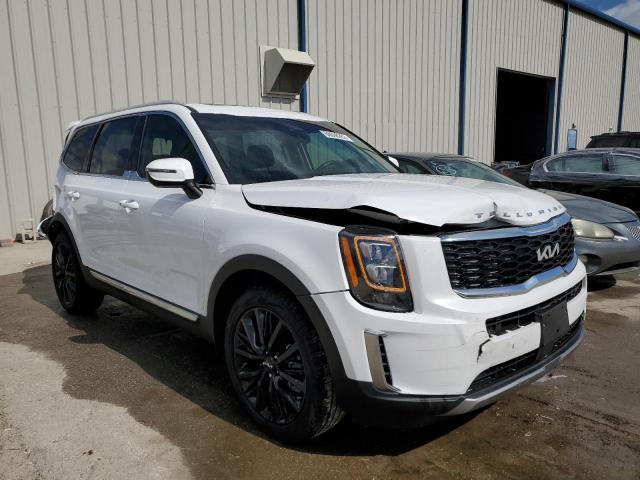 5XYP3DHC0NG254286 - 2022 KIA TELLURIDE WHITE photo 1