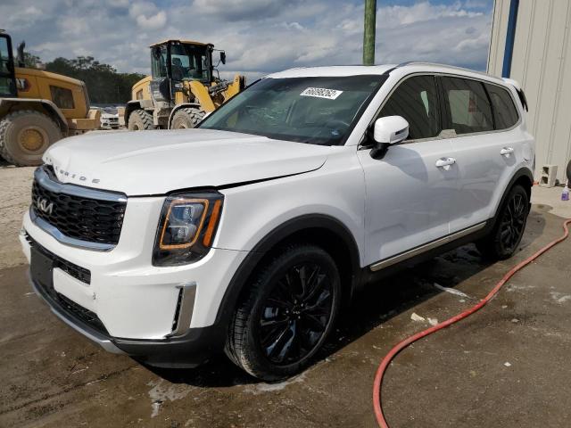 5XYP3DHC0NG254286 - 2022 KIA TELLURIDE WHITE photo 2