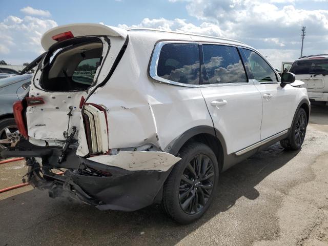 5XYP3DHC0NG254286 - 2022 KIA TELLURIDE WHITE photo 4