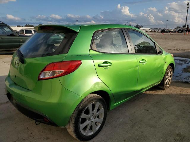 JM1DE1LY6C0151763 - 2012 MAZDA MAZDA2 GREEN photo 4