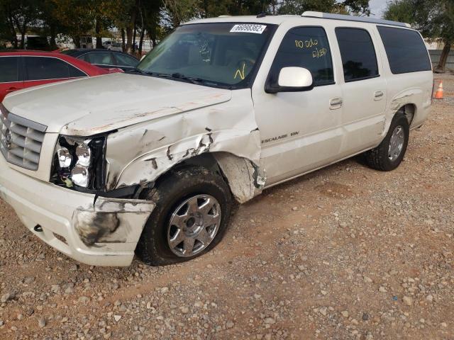 3GYFK66N23G251378 - 2003 CADILLAC ESCALADE E WHITE photo 9