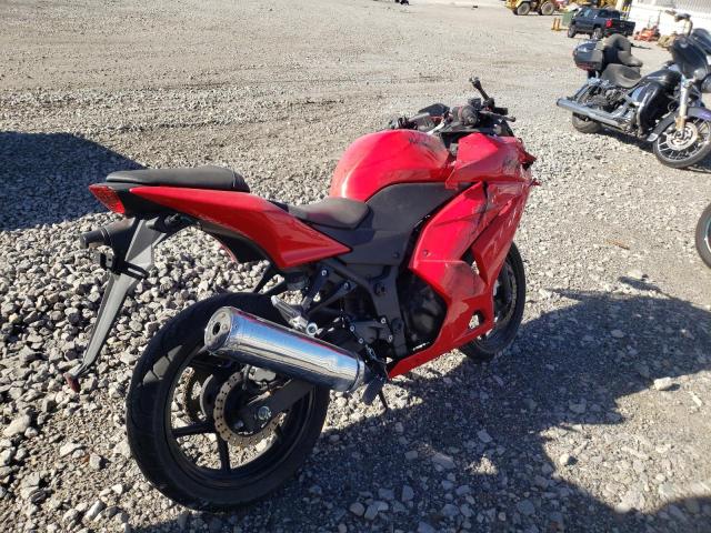 JKAEXMJ1X8DA06924 - 2008 KAWASAKI EX250 J RED photo 4