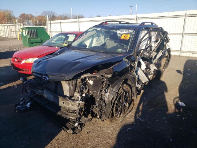 JF2SKARC2MH****** - 2021 SUBARU FORESTER S BLACK photo 2