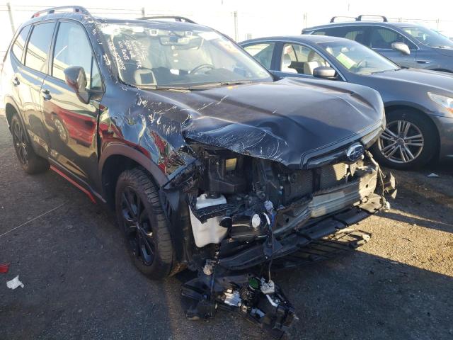 JF2SKARC2MH****** - 2021 SUBARU FORESTER S BLACK photo 9