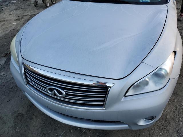 JN1EY1AP7CM910034 - 2012 INFINITI M35H SILVER photo 9