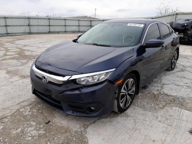 19XFC1F7XHE018360 - 2017 HONDA CIVIC EXL Grafit foto 2
