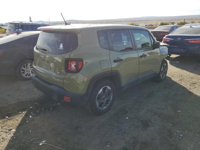 ZACCJAAT2FPC04679 - 2015 JEEP RENEGADE S GREEN photo 4