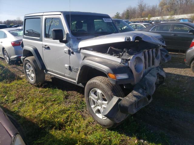 1C4GJXAG0LW215024 - 2020 JEEP WRANGLER S SILVER photo 1