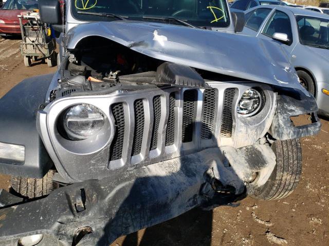 1C4GJXAG0LW215024 - 2020 JEEP WRANGLER S SILVER photo 9