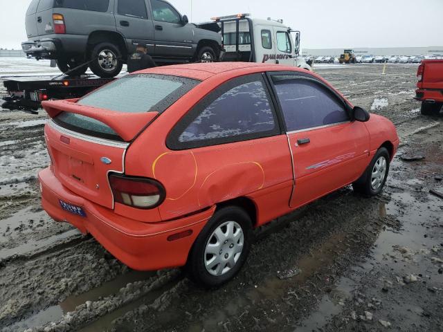 KNJLT07H7R6119414 - 1994 FORD ASPIRE SE RED photo 4