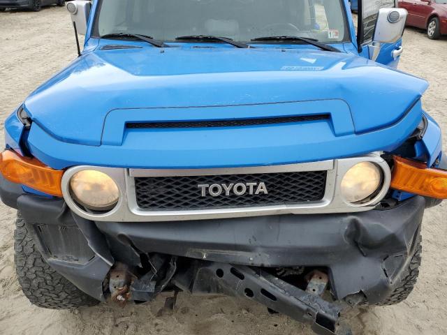 JTEBU11F970055851 - 2007 TOYOTA FJ CRUISER BLUE photo 12