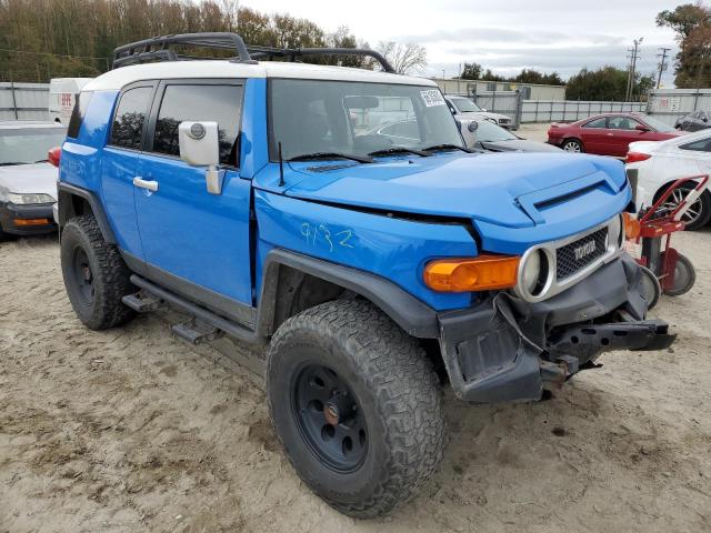 JTEBU11F970055851 - 2007 TOYOTA FJ CRUISER BLUE photo 4