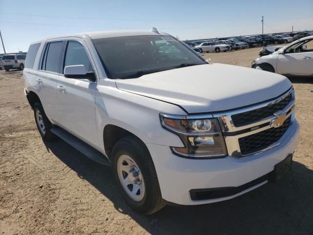 1GNSKFEC9JR282250 - 2018 CHEVROLET TAHOE SPEC WHITE photo 1