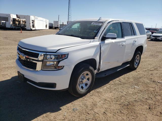 1GNSKFEC9JR282250 - 2018 CHEVROLET TAHOE SPEC WHITE photo 2