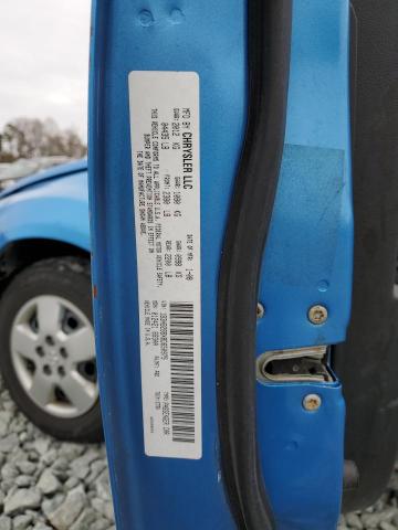 1B3HB28BX8D650975 - 2008 DODGE CALIBER BLUE photo 10