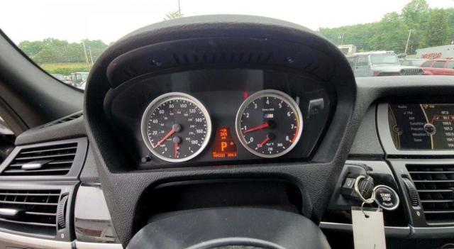 5YMGY0C58CLL15539 - 2012 BMW X5 M BLACK photo 8