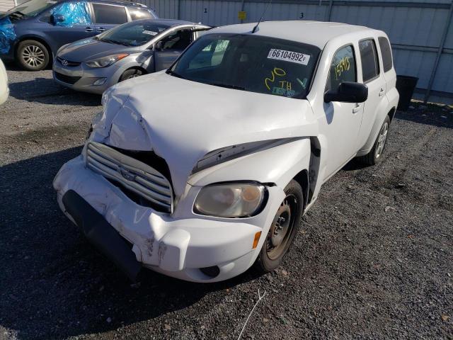 3GNCA13B39S611747 - 2009 CHEVROLET HHR LS WHITE photo 2