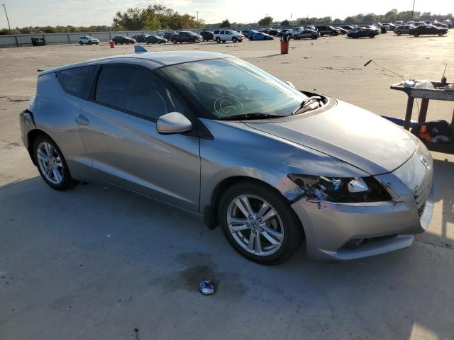 JHMZF1D65BS005663 - 2011 HONDA CR-Z EX GRAY photo 4