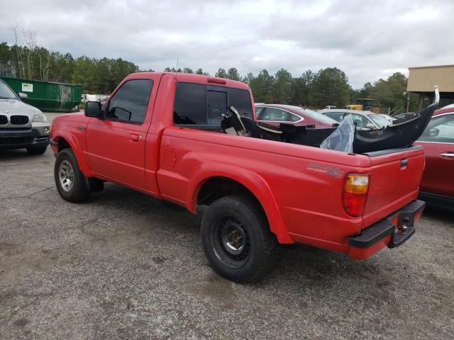 4F4YR12U56PM00576 - 2006 MAZDA B3000 RED photo 2