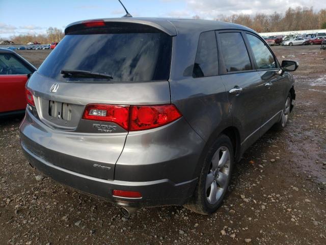 5J8TB18288A000094 - 2008 ACURA RDX CHARCOAL photo 4