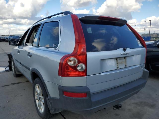 YV1CZ59H141075325 - 2004 VOLVO XC90 SILVER photo 3