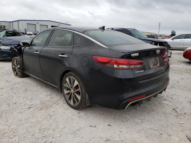 5XXGV4L23GG048962 - 2016 KIA OPTIMA SXL BLACK photo 3