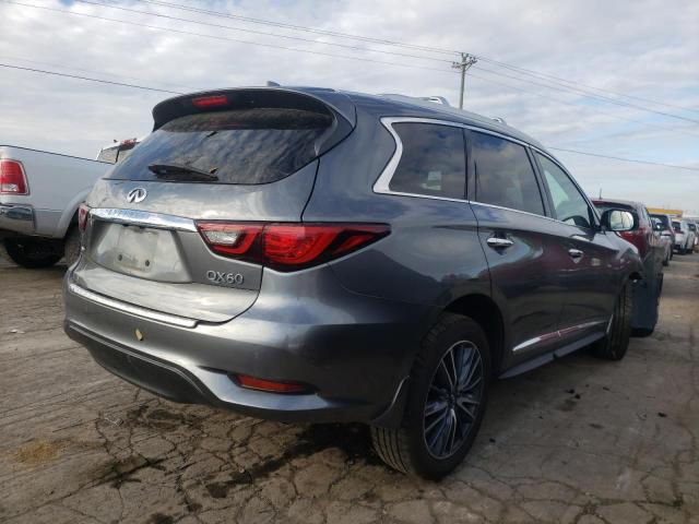 5N1DL0MM6KC528547 - 2019 INFINITI QX60 LUXE GRAY photo 4