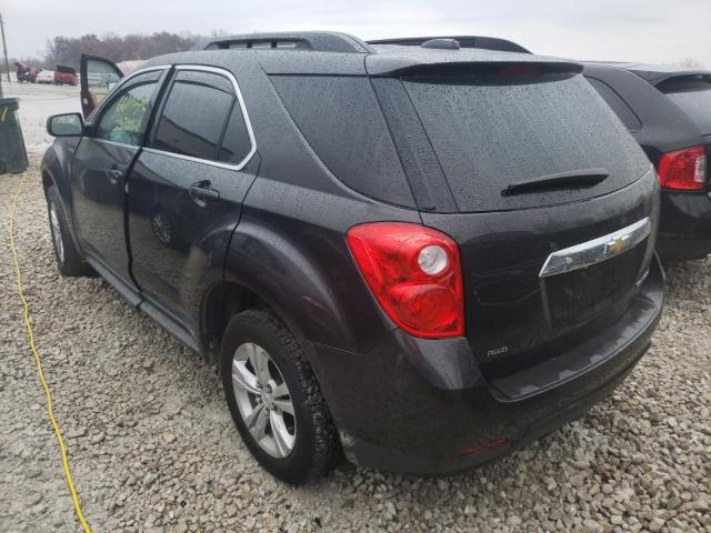 2GNFLFEK2F6173816 - 2015 CHEVROLET EQUINOX LT BLACK photo 3