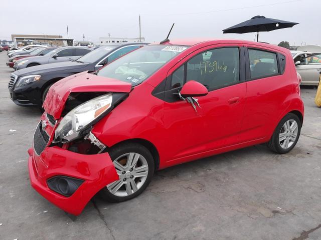 KL8CB6S97DC610660 - 2013 CHEVROLET SPARK RED photo 1